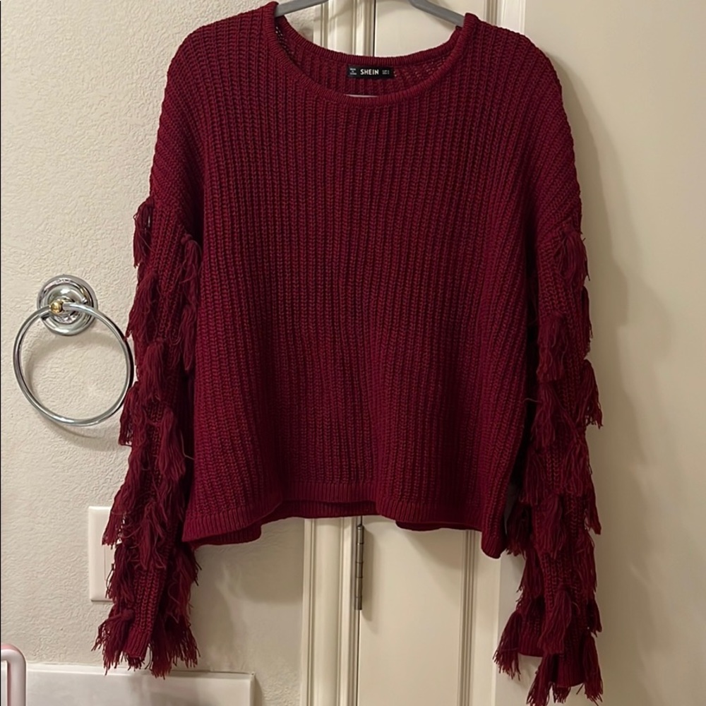 Shein Tassel Sweater